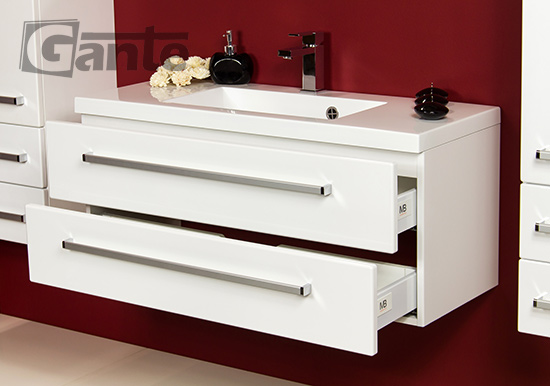 Wiszące szafki pod umywalkę od Mantes.pl są praktyczne i wygodne w użytku. Meble dostarczymy już złożone.